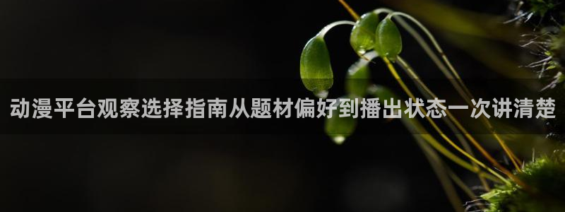 omofun新番动漫在线观看:动漫平台观察选择指南从题材偏好到播出状态一次讲清楚配图