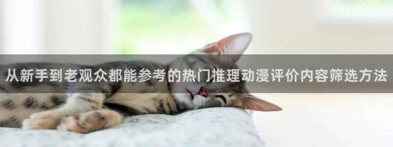 omofun冒险动漫:从新手到老观众都能参考的热门推理动漫评价内容筛选方法配图